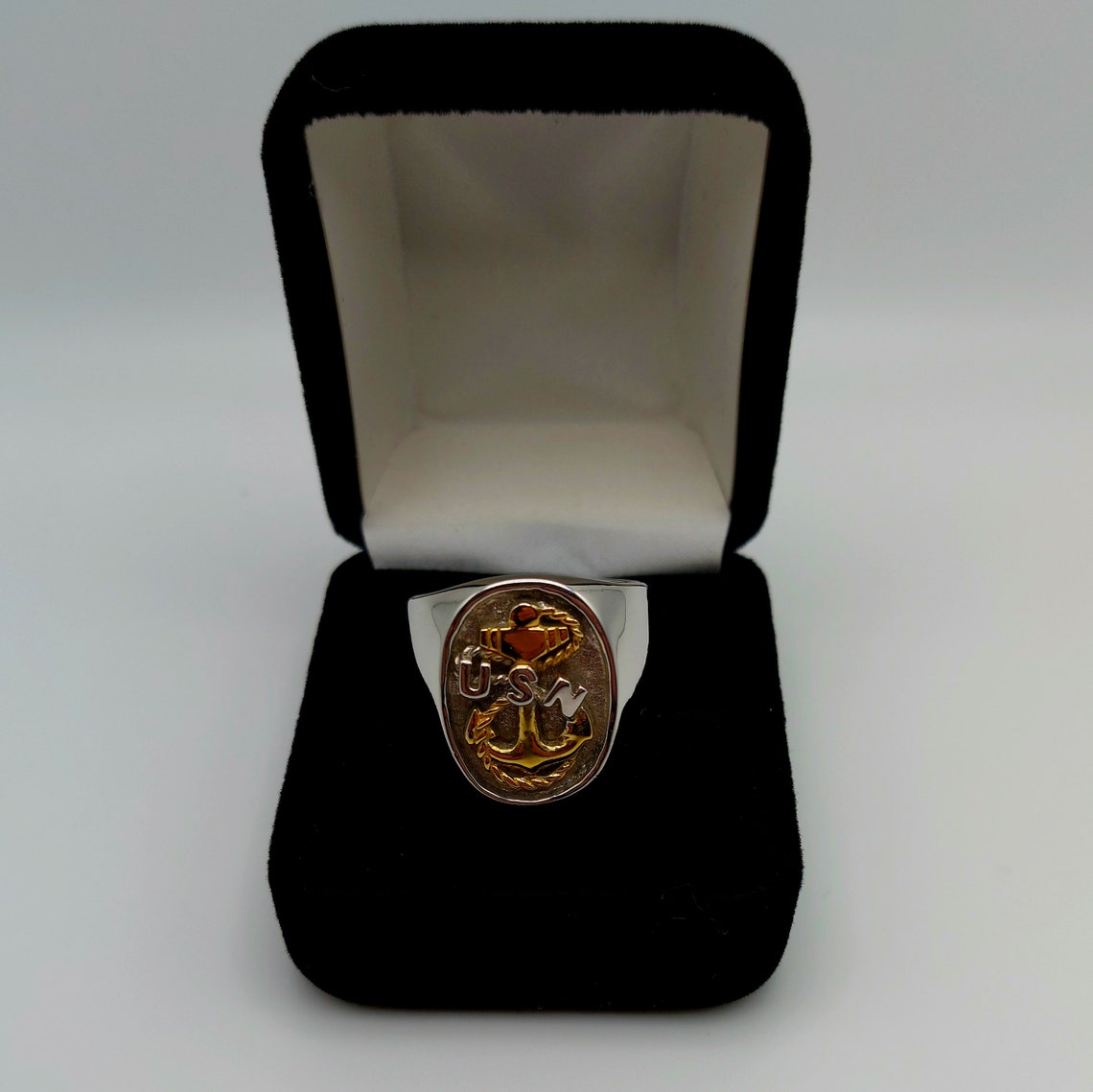 Navy Chief Sterling Silver 925 Ring - Etsy