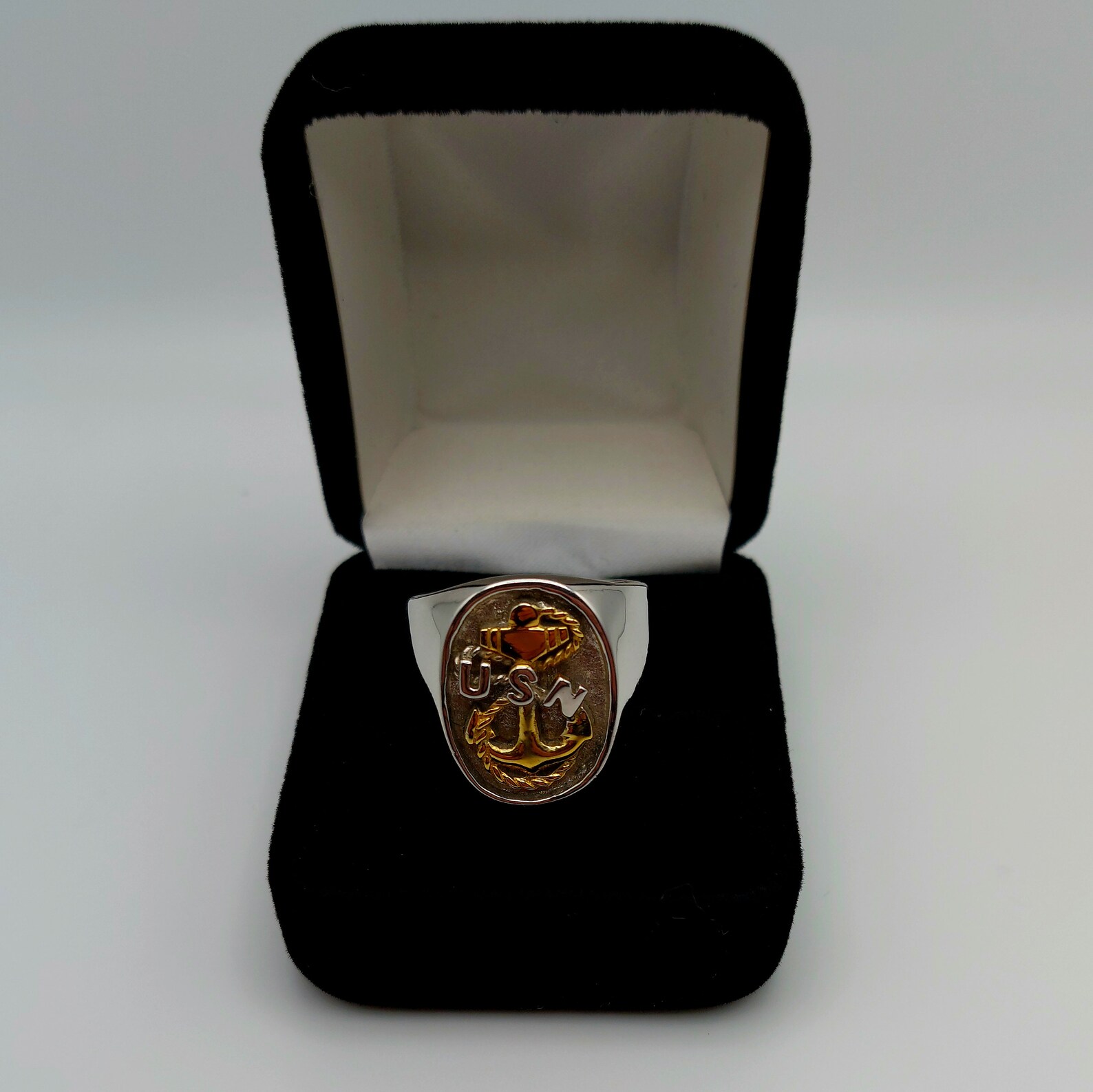 Navy Chief Sterling Silver 925 Ring - Etsy