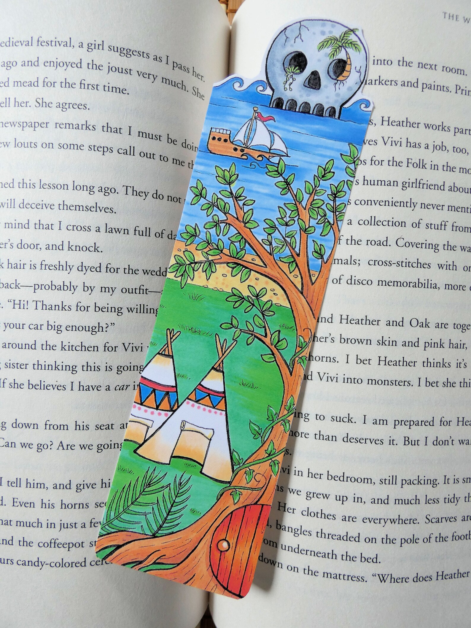 Neverland Bookmark Peter Pan Bookmark Pirate Bookmark Gifts | Etsy