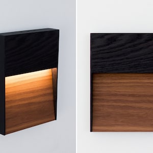 Noyer AmberLight - Applique murale LED