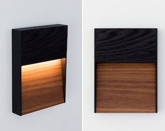 Walnut AmberLight - LED Wall Light