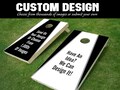 Custom Vinyl Decal Cornhole Wrap - Set of (2) - 24"x48" Wraps - Board NOT Included