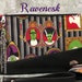 Yvonne’s Wristlet: Halloween bag, Monster purse, Bride of Frankenstein, Ravenesk, Gothic wristlet, witchy purse