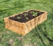 Raised Cedar Garden Bed, 11 or 16' Deep! 5/8ths' Boards 