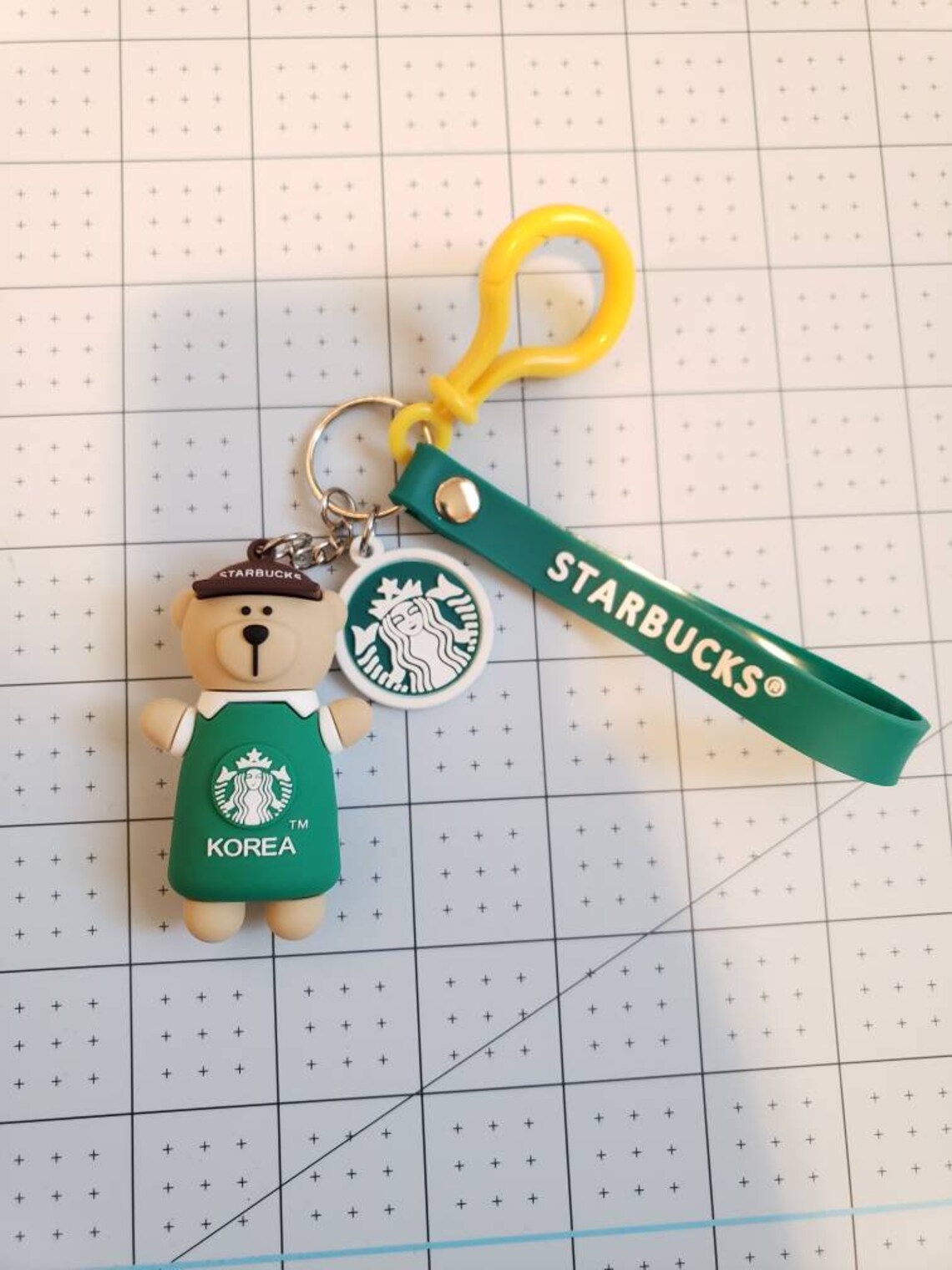 Starbucks keychain mini bear Etsy