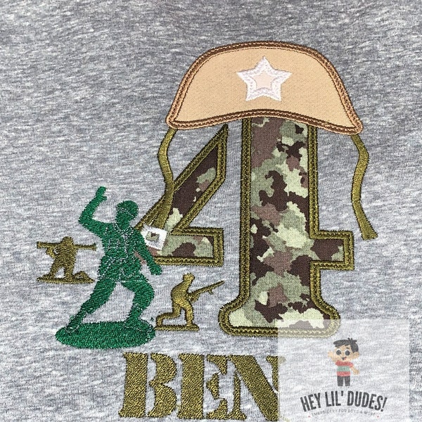 Army birthday shirt, Military birthday shirt, Army Men birthday shirt, Toy soldiers birthday shirt