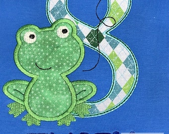 Frog birthday shirt, Froggy birthday shirt, boy frog birthday shirt, reptile birthday shirt, Amphibian shirt