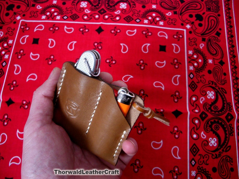 EDC Leather Pocket Organizer / Pocket Sheath Etsy