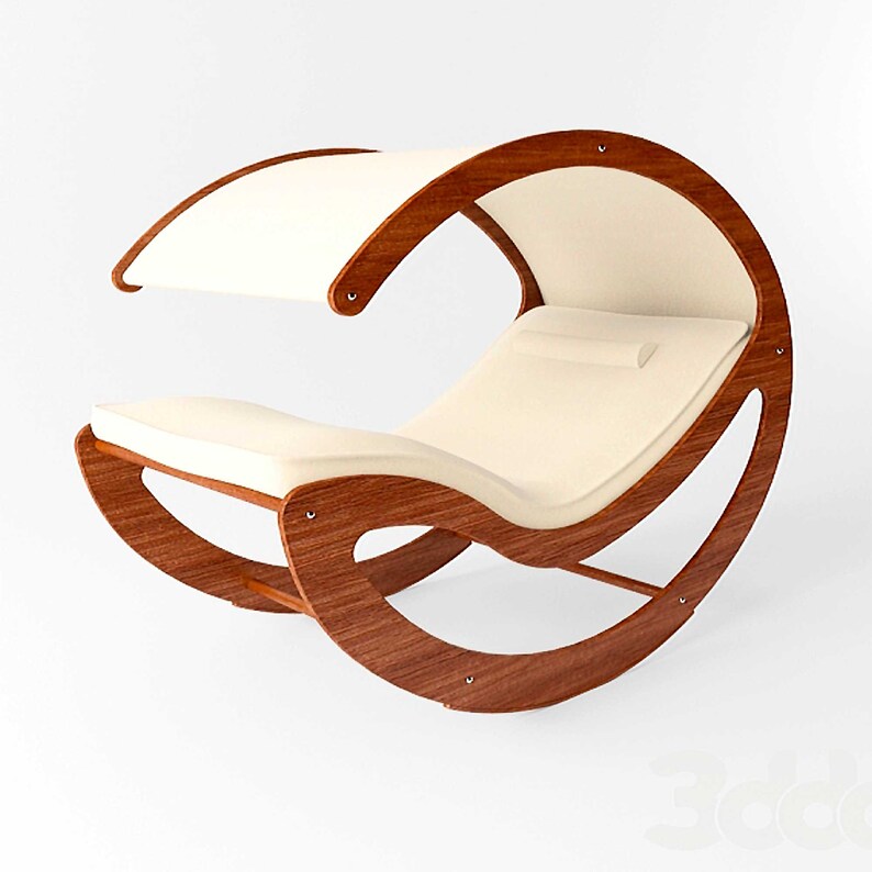 Chaise lounge bed. Bedchaise loungerocking chair. Rocking Etsy