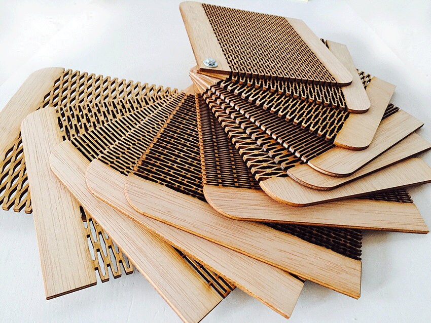 Living Hinge Template for Laser Cut 29 pcs living hinge Etsy