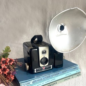 Kodak Brownie Hawkeye camera with flash vintage kodak camera antique camera