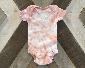 tan baby onesie