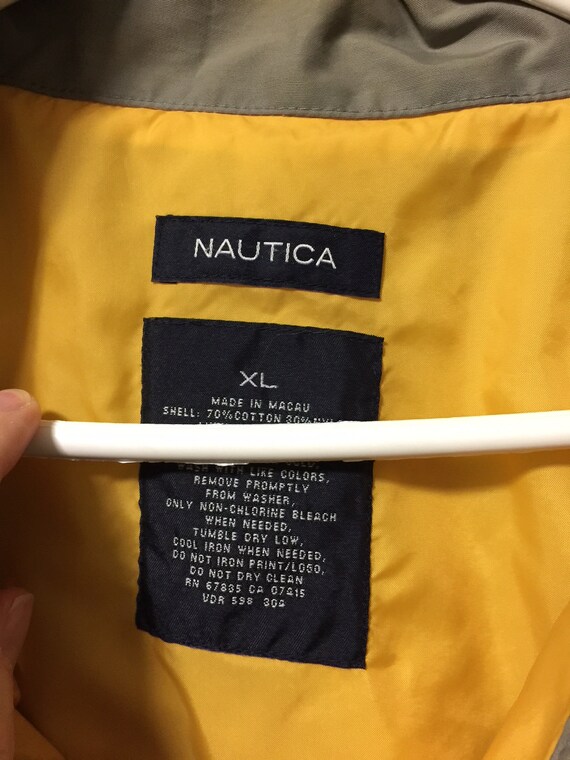 Vintage Nautica Windbreaker Jacket 