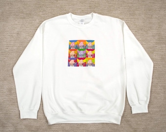 Mr Mime Pop Art Crewneck Sweater