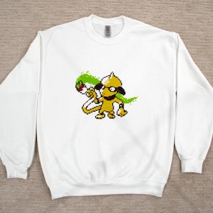 Smeargle White Crewneck Sweater