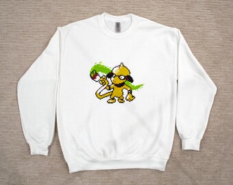 Smeargle White Crewneck Sweater