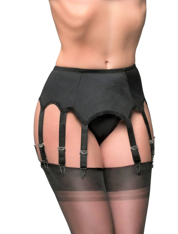 Buy Premier Lingerie 10 Strap Vintage Style Shapewear Girdle With Garters  for Stockings Plg10 Online in India 