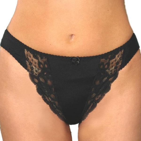 Premier Lingerie 'Silhouette Collection  Paysanne Floral Lace Brief Knickers [4053]