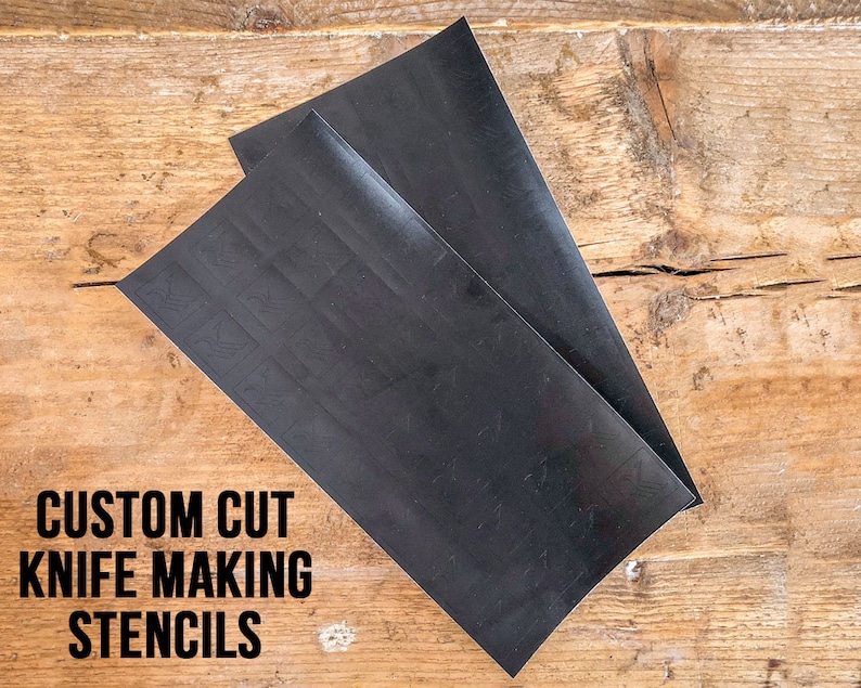 Custom Vinyl Stencils ideal for Knife Making Electro Etching Etsy