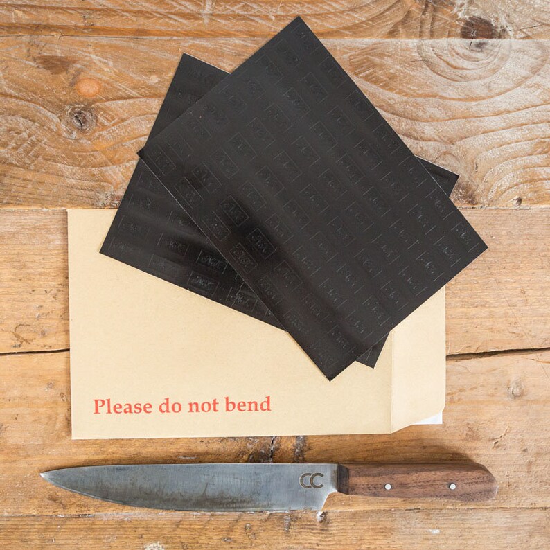 Custom Vinyl Stencils ideal for Knife Making Electro Etching Etsy