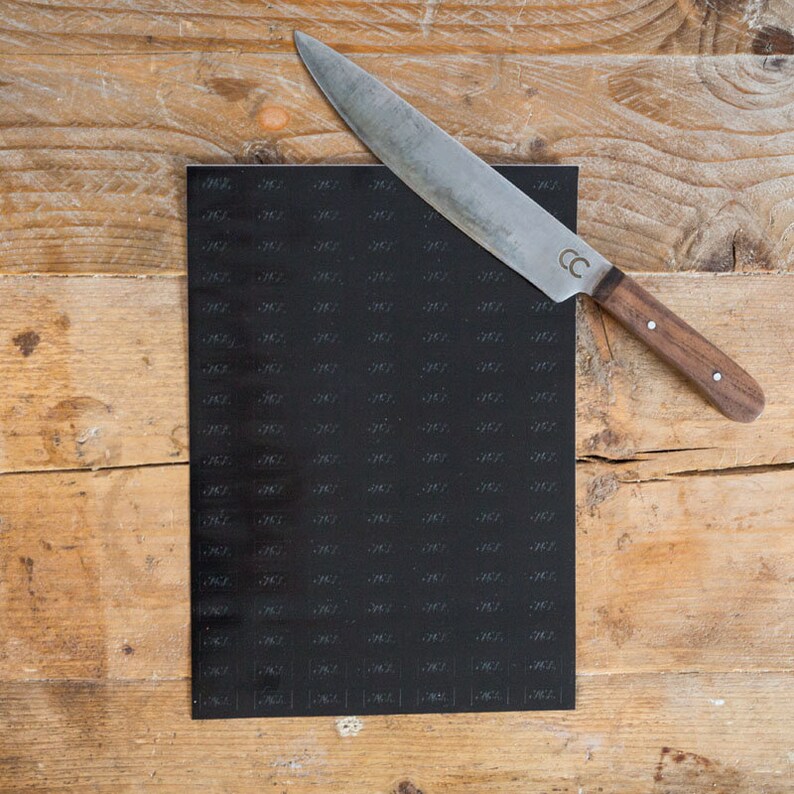 Custom Vinyl Stencils Ideal for Knife Making Electro Etching Etsy