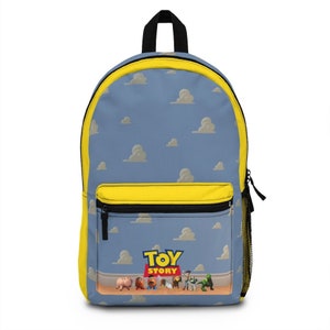 Disney Toy Story Backpack, Theme Park Backpack, Disney Backpack, Buzz Lightyear Backpack, Disney Gift, School Bag, Sheriff Woody Bag