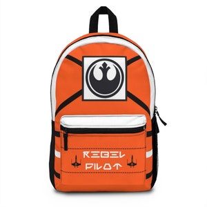 Star Wars Rebel Pilot Backpack, Star Wars Backpack, Luke Skywalker Backpack, Rebel Bag, School Bag, Star Wars Bag, Star Wars Rebel Alliance