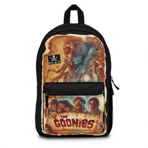 Goonies Backpack, Retro Bag, Goonies Bag, 80's Movie Backpack, Pirates Backpack, School Backpack, 1980's Backpack, Goonies Movie Bag