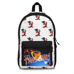 Disney Fantasmic Backpack, Theme Park Backpack, Disney Backpack, Mickey Backpack, Disney Gift, School Bag, Fantasmic Bag