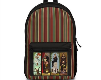 Haunted Mansion Stretching Room Backpack, Disney Backpack, Haunted Mansion Bag, Disney Gift, School Backpack, Haunted Mansion Backpack