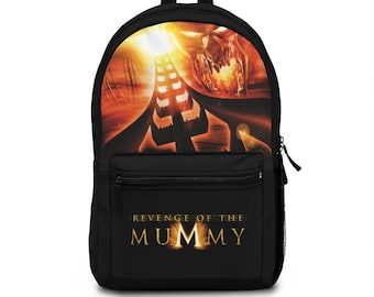 Vintage Goosebumps Book Bag Backpack Mummy On Skateboard RARE A3‎ Vintage Goosebumps Book Bag Backpack Mummy on Skateboard  main image 3
