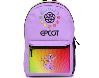 Disney Epcot Figment Backpack, Disney Backpack, Epcot  display picture 3