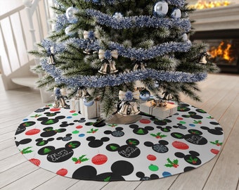 Minnie mouse christmas tree skirt hotsell