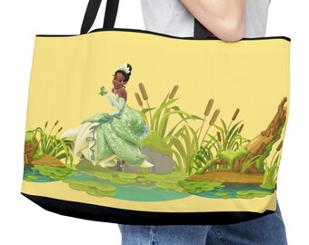 Disney Princess Tiana Weekender Tote Bag, Tiana Tote Bag, Disney