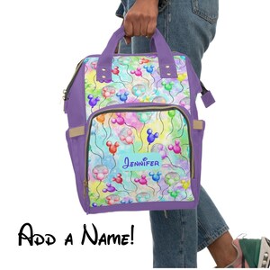 Disney Best Day Ever Multifunctional Diaper Backpack Disneyland Diaper Bag Disney World Backpack Disney Bag Park Bag Etsy
