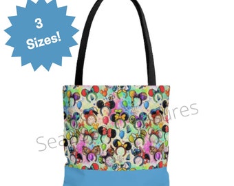 Disney Mickey Ears Tote Bag, Disney Bag, Disney Weekend Bag, Disney Vacation Bag, Mickey Mouse Bag, Minnie Mouse Bag, Mickey Tote