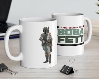 Book of Boba Fett, Star Wars Mug, Boba Fett Cup, Star Wars Cup, Mandalorian Gift