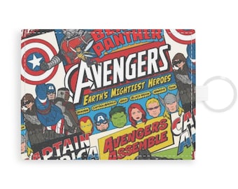 Captain America Marvel comics tin metal sign designer interior US SELLER 