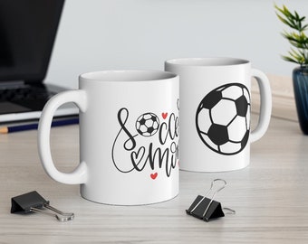 Soccer Mom Coffee Mug, Soccer Cup, Gift for Soccer Mom, Soccer Mom Cup