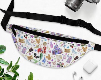 Disney Best Day Ever Fanny Pack, Disney Fanny Pack, Tinkerbell Bag, Disney Vacation, Little Mermaid Fanny Pack, Designer Fanny Pack, Ariel