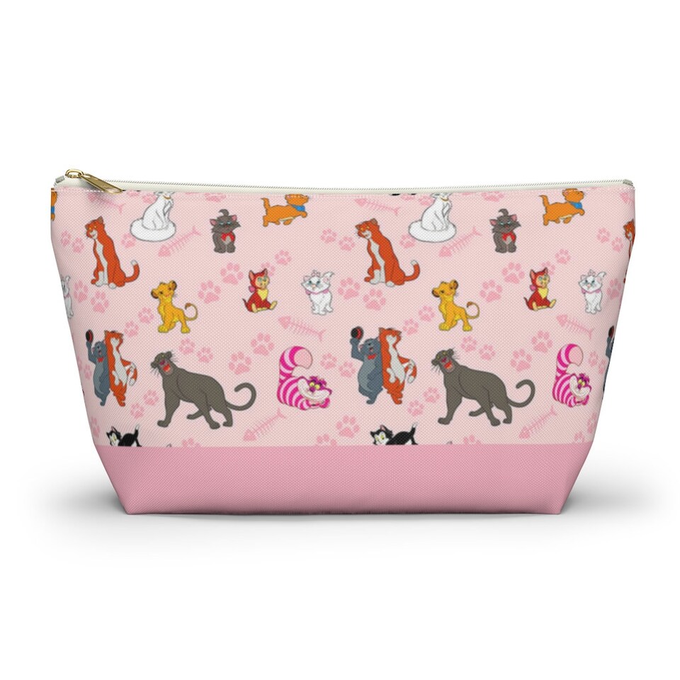 Discover Disney Cats Cotton Cosmetic Bag