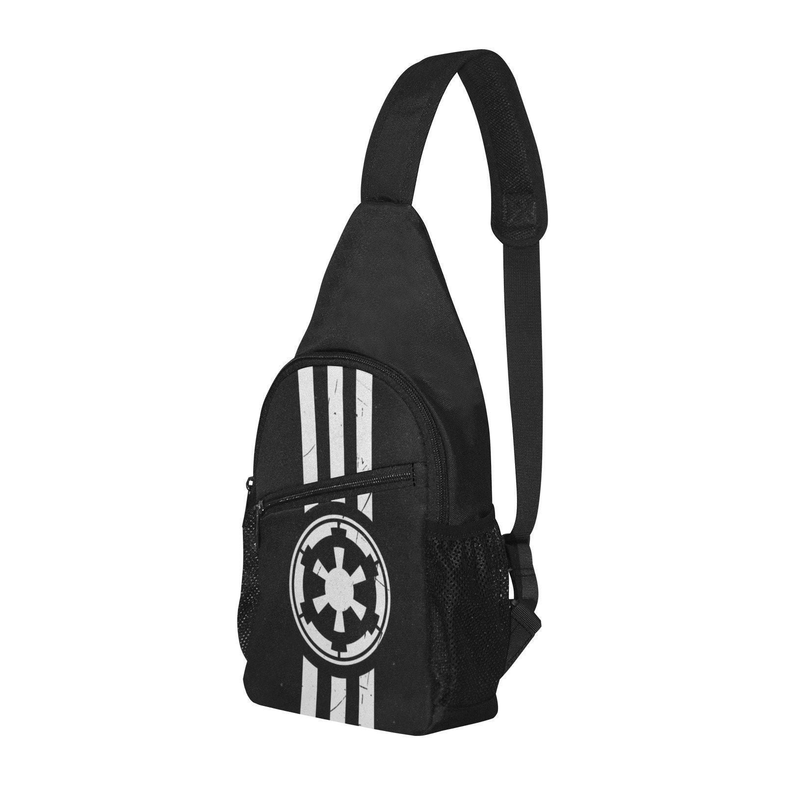 Disney Star Wars Black Embroidered Sling Crossbody Backpack MTFBWY Meet The 90s I main image 2