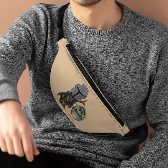 Disney Star Wars Mando and Grogu Fanny Pack Disney Bag Star Wars