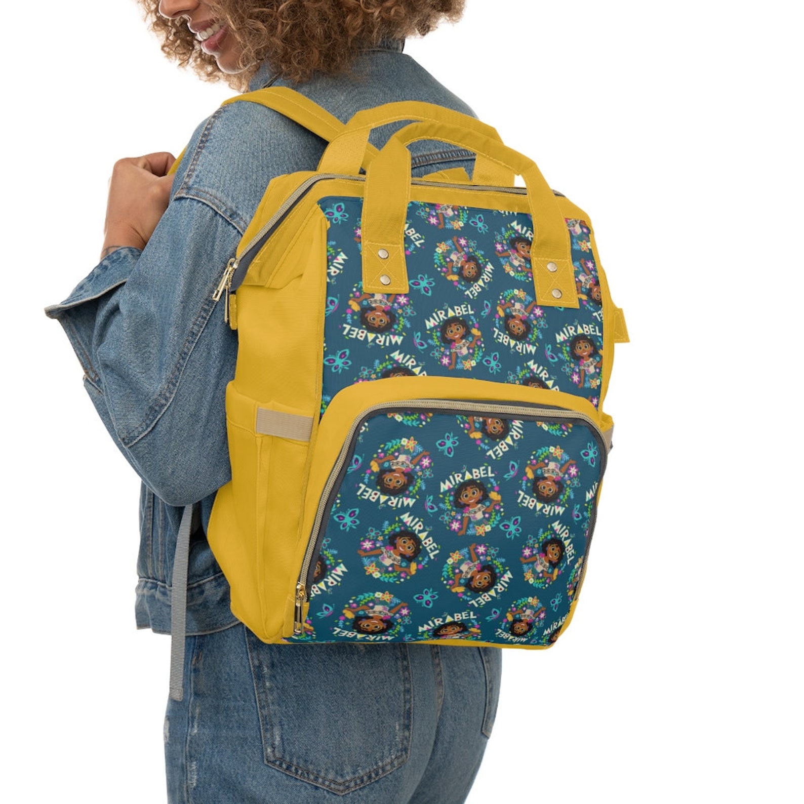 Disney Encanto Mirabel Diaper Backpack Disney Diaper Bag Etsy Canada