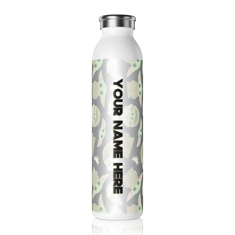 Sea2SeaTreasures Star Wars Grogu Water Bottle