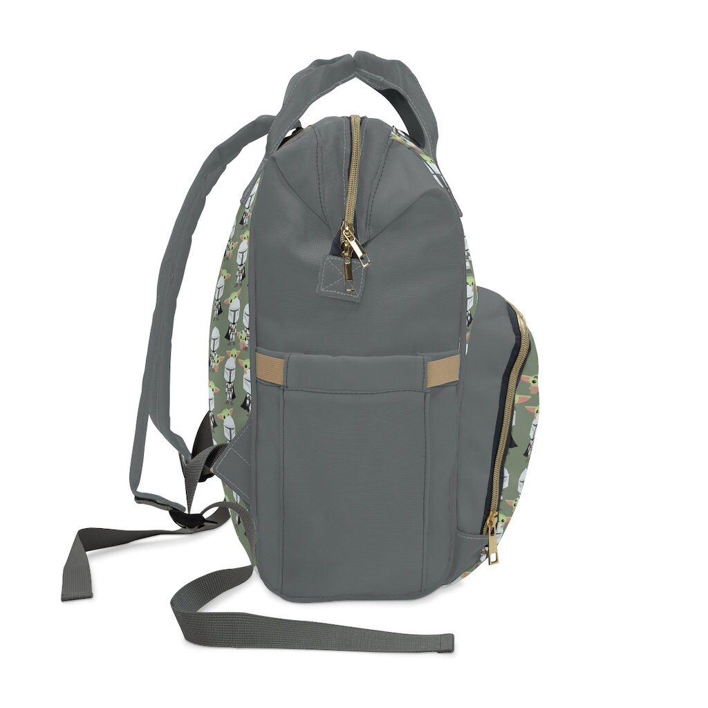 The Mandalorian Grogu Diaper Backpack Star Wars Diaper Bag