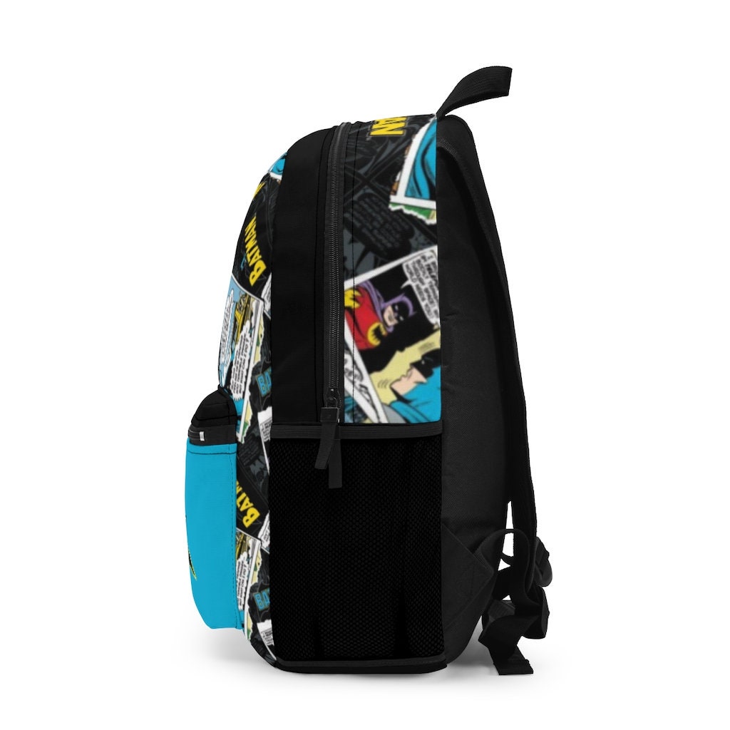 Batman Comics DC Batman and Robin Custom Gift School Backpack