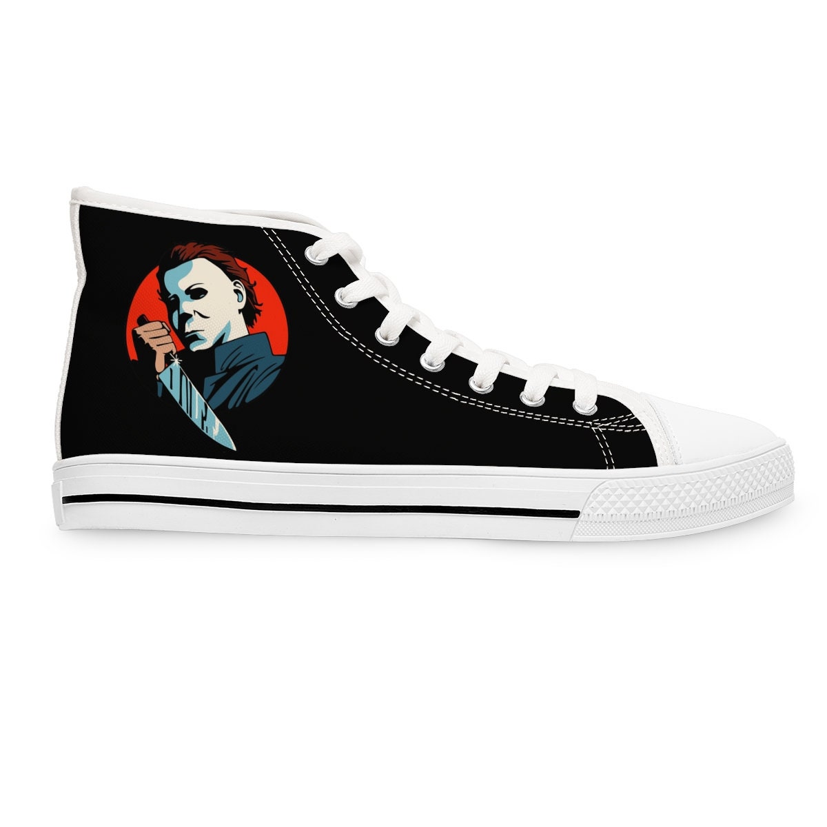 Discover Halloween Michael Myers Halloween Men's High Tops Sneaker