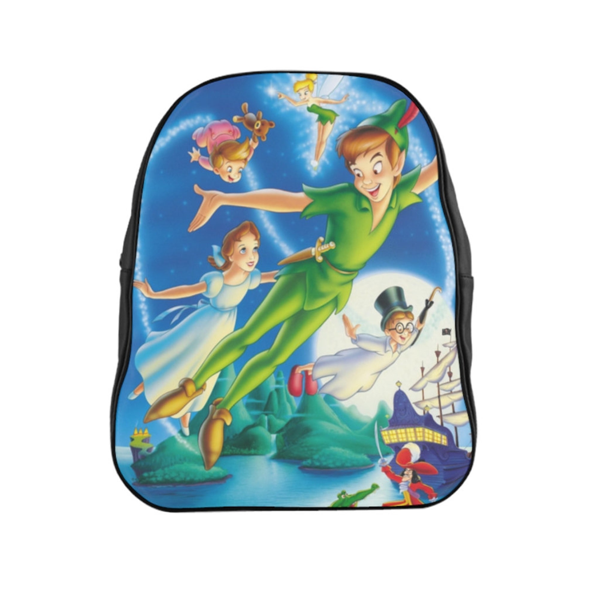 KIDS Peter Pan School Backpack, Peter Pan Bag, Disney Backpack