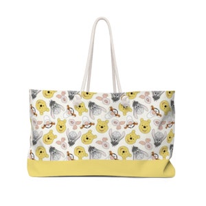Disney Pooh and Friends Weekender Bag, Disney Vacation Bag, Winnie the Pooh Bag, Eeyore Bag, Piglet Bag, Tigger Bag, Disney Cruise Bag